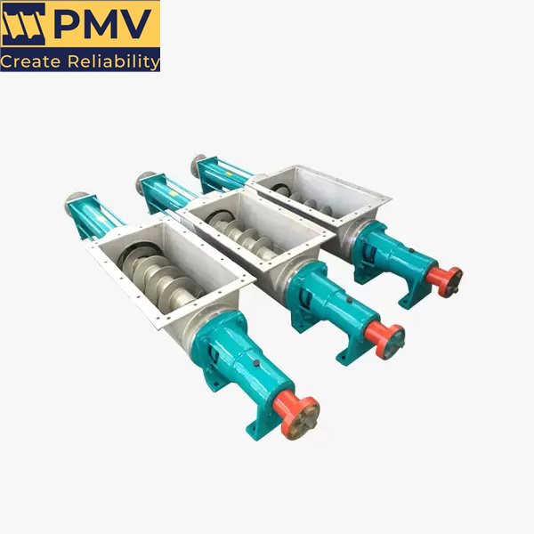 hopper progressive cavity pump in bearing block