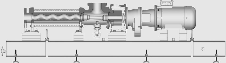 BNA Seepex pump drawings