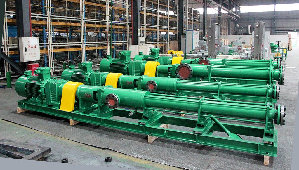 Single Screw Sludge Pump